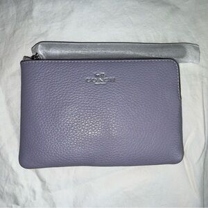 Coach Corner Zip Wristlet